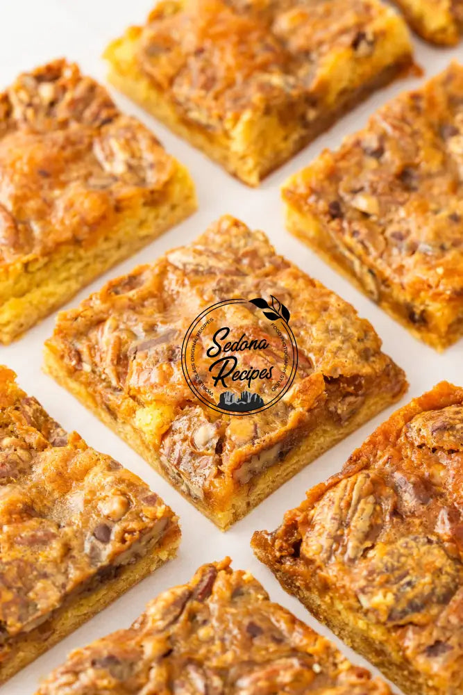 Caramel Pecan Dream Bars