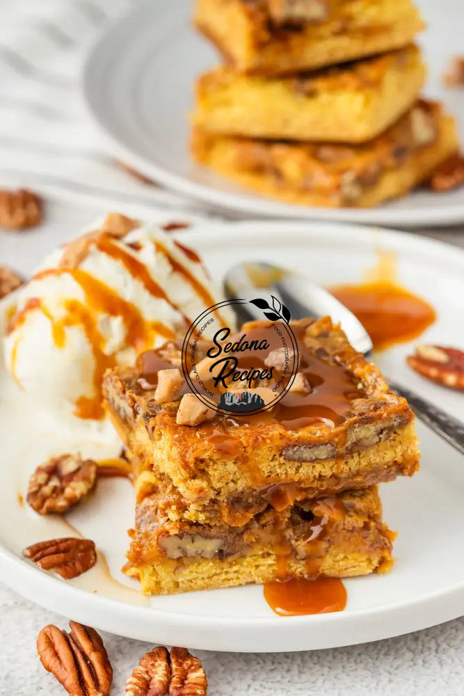 Caramel Pecan Dream Bars