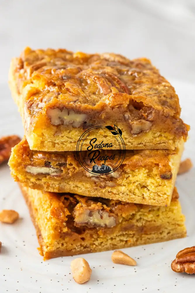 Caramel Pecan Dream Bars