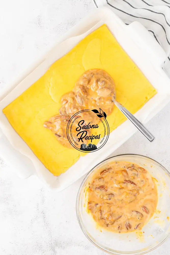 Caramel Pecan Dream Bars