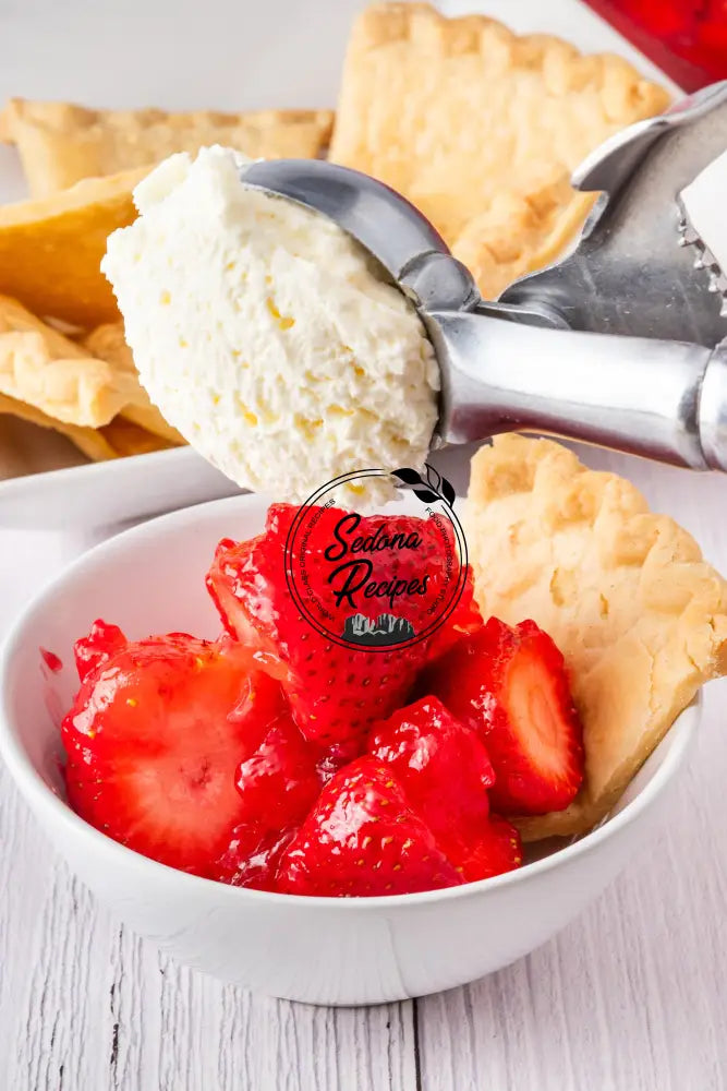 Fresh Strawberry Pie Slices