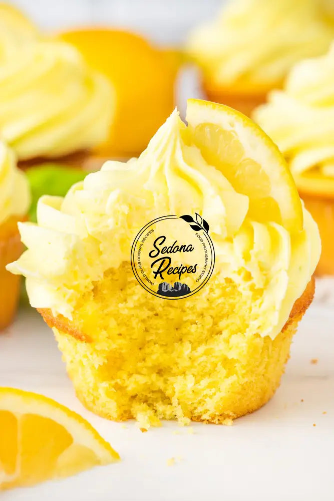 Lemon Cupcakes with Lemon Cream Cheese Frosting