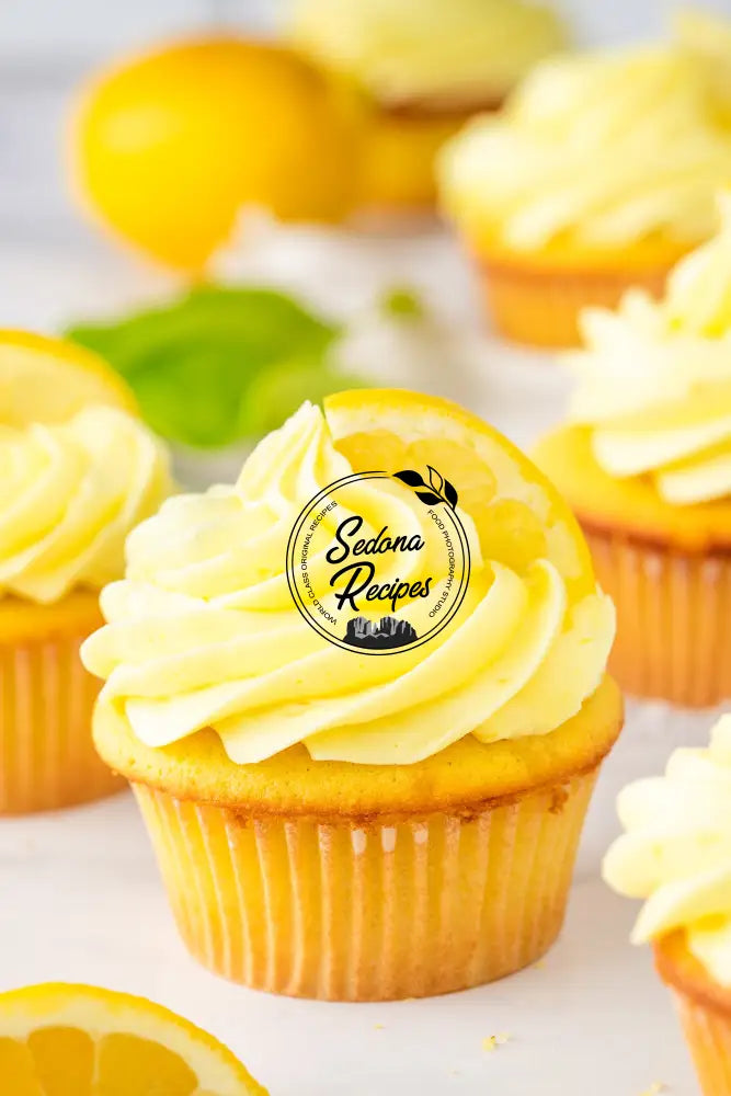 Lemon Cupcakes with Lemon Cream Cheese Frosting