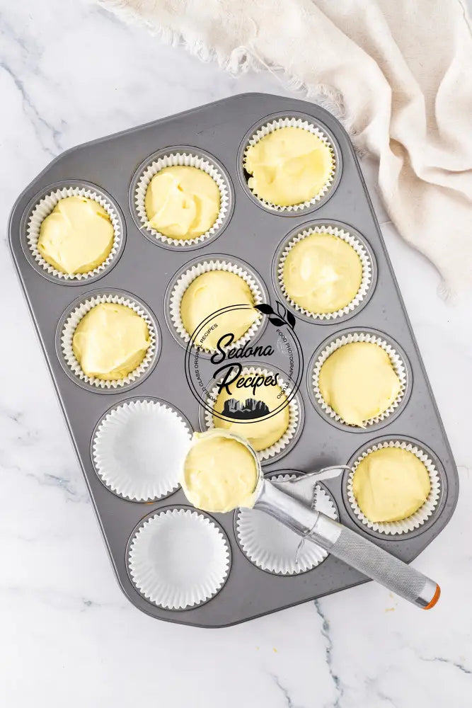 Lemon Cupcakes with Lemon Cream Cheese Frosting