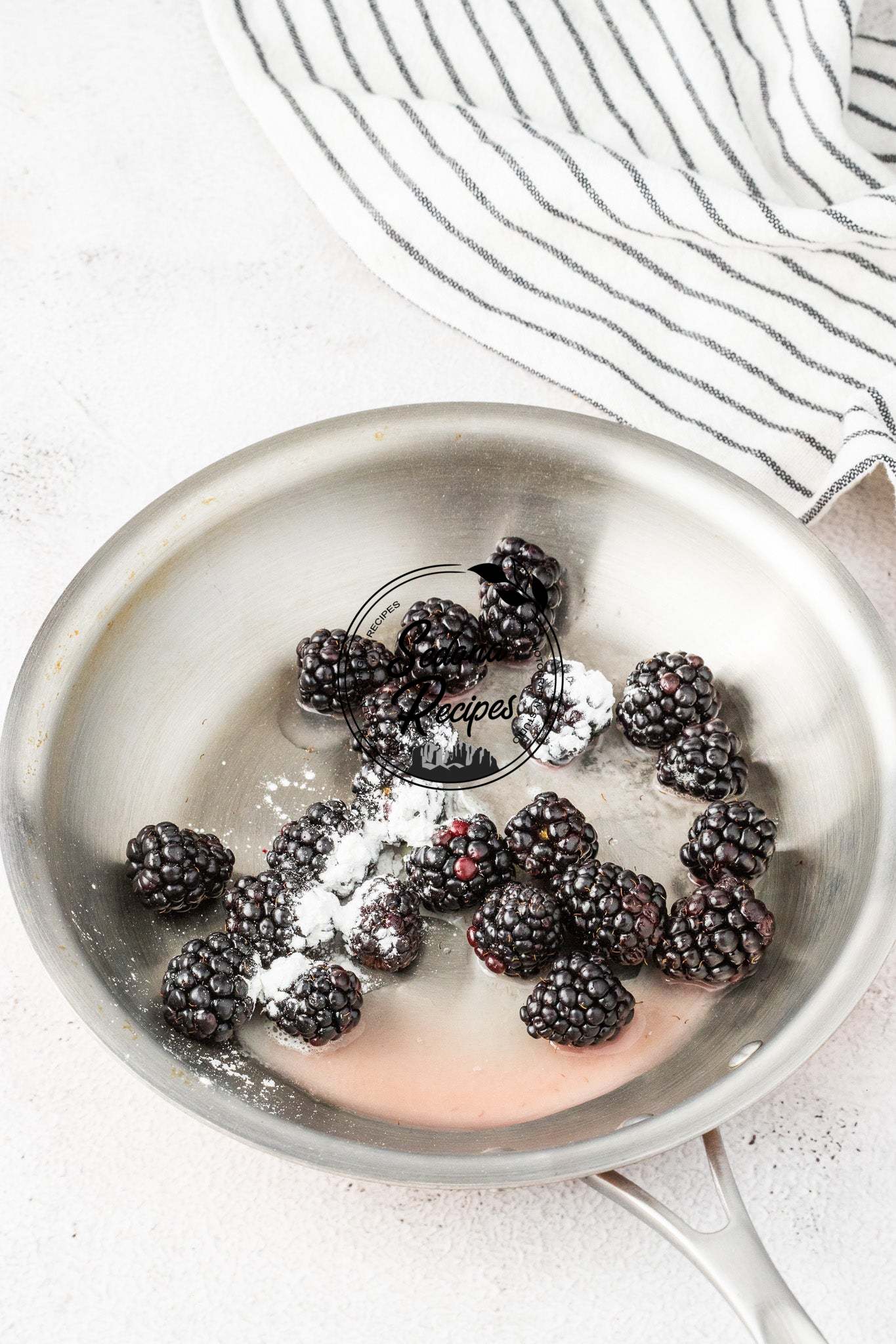 Lemon Blackberry Bundt Cake