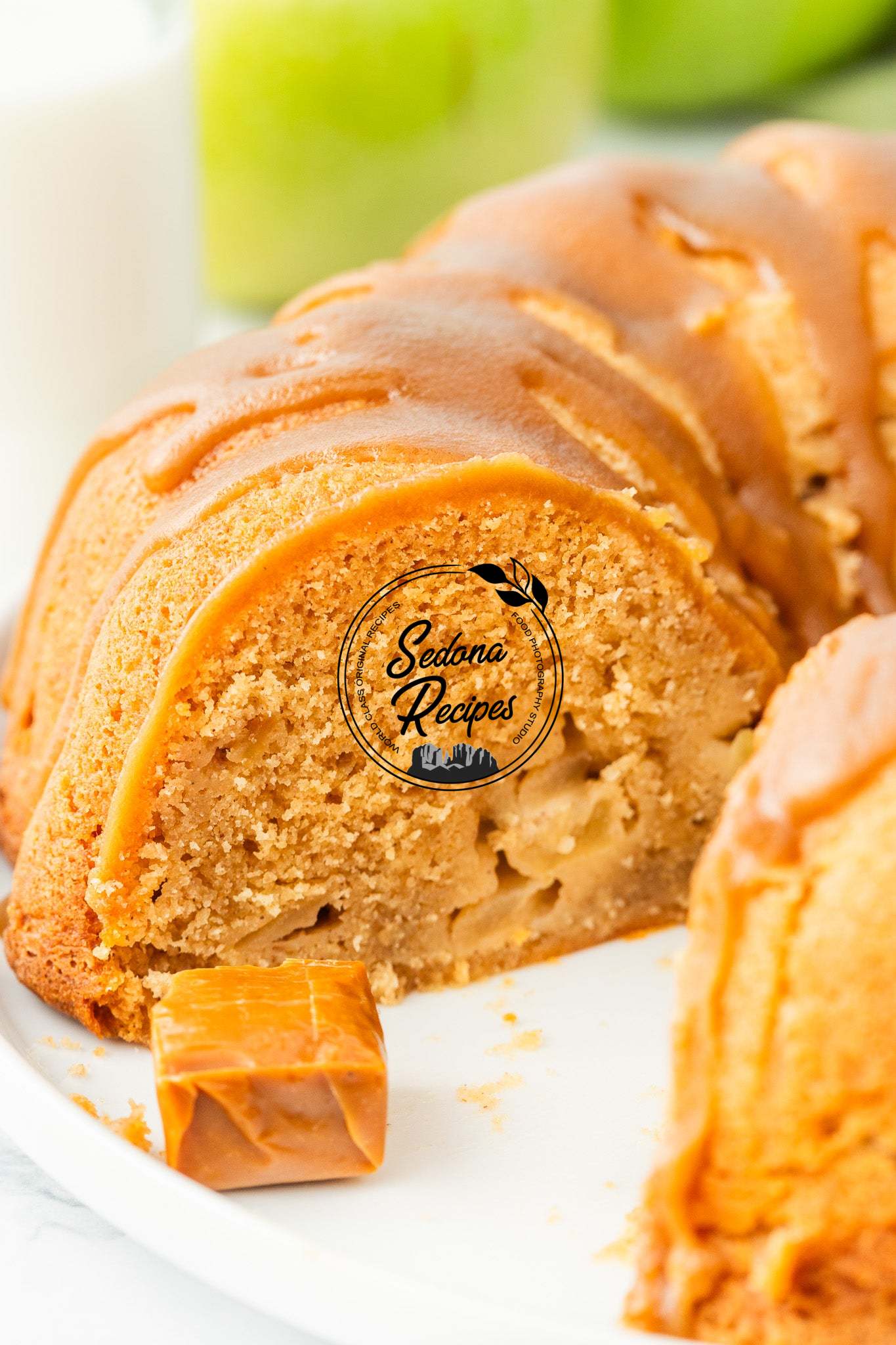 Caramel Apple Bundt Cake