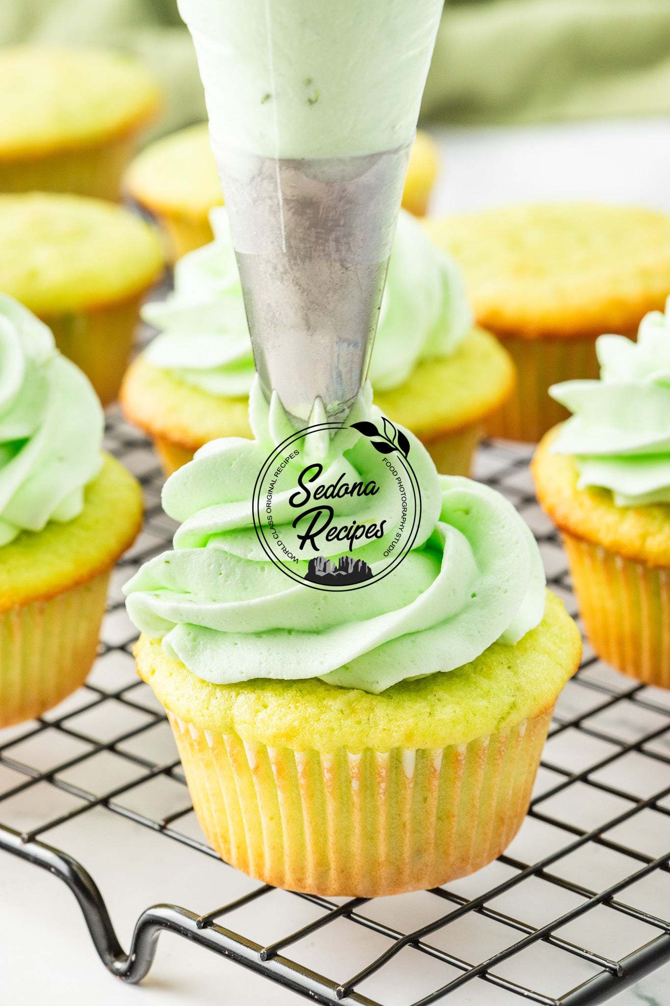 Key Lime Coconut Cupcakes