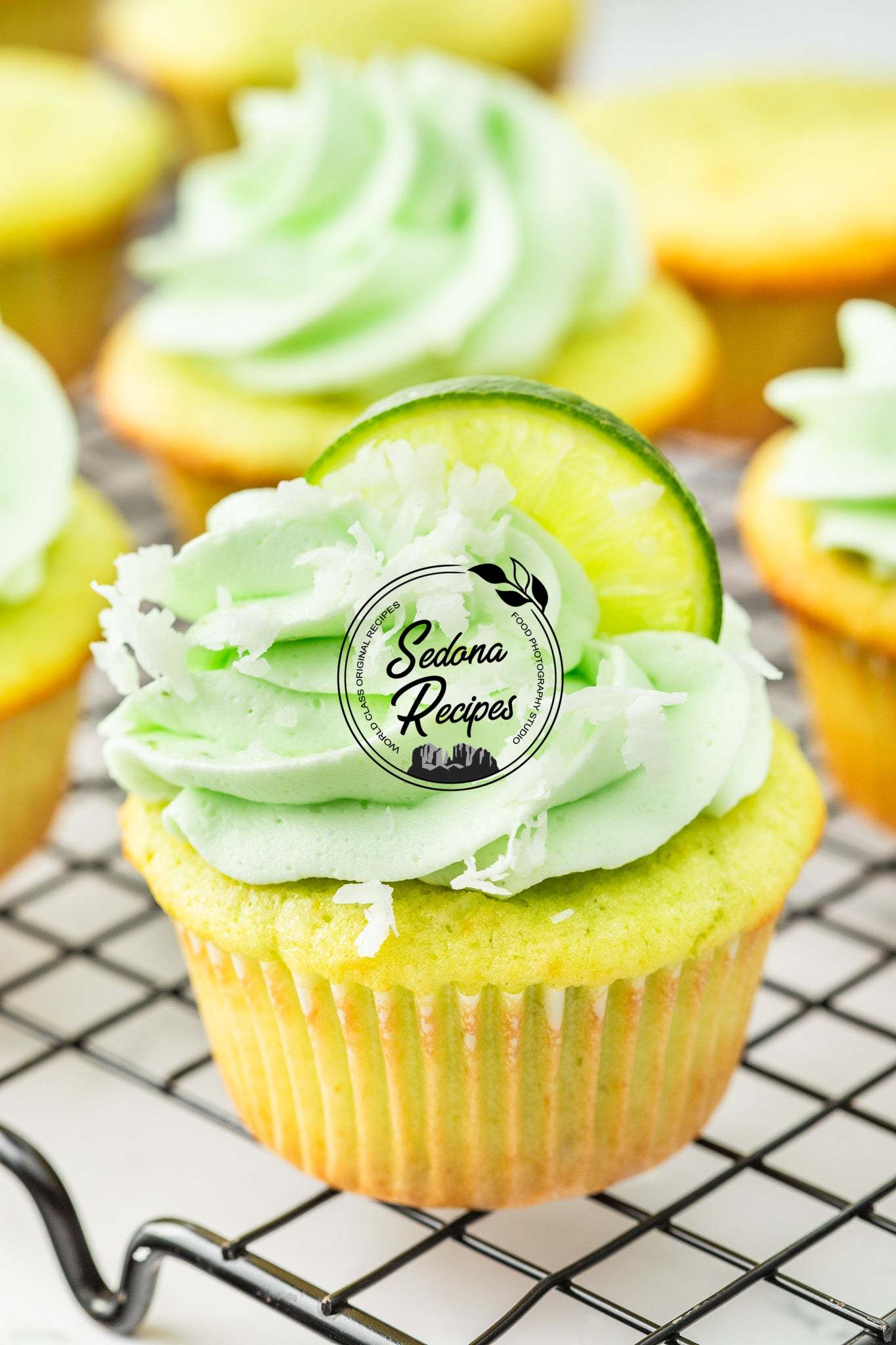 Key Lime Coconut Cupcakes