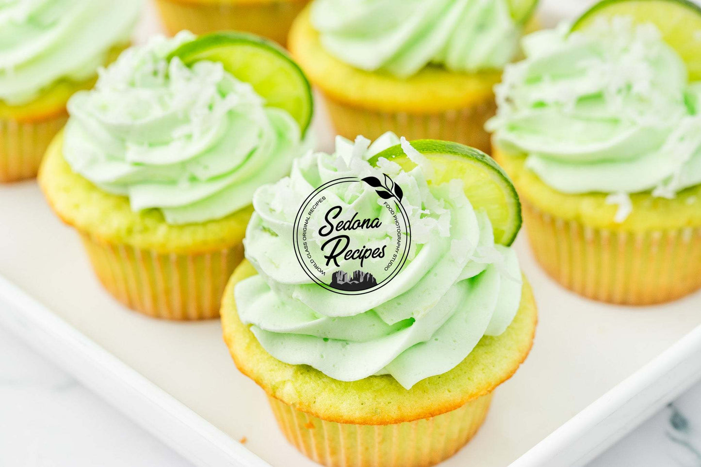 Key Lime Coconut Cupcakes