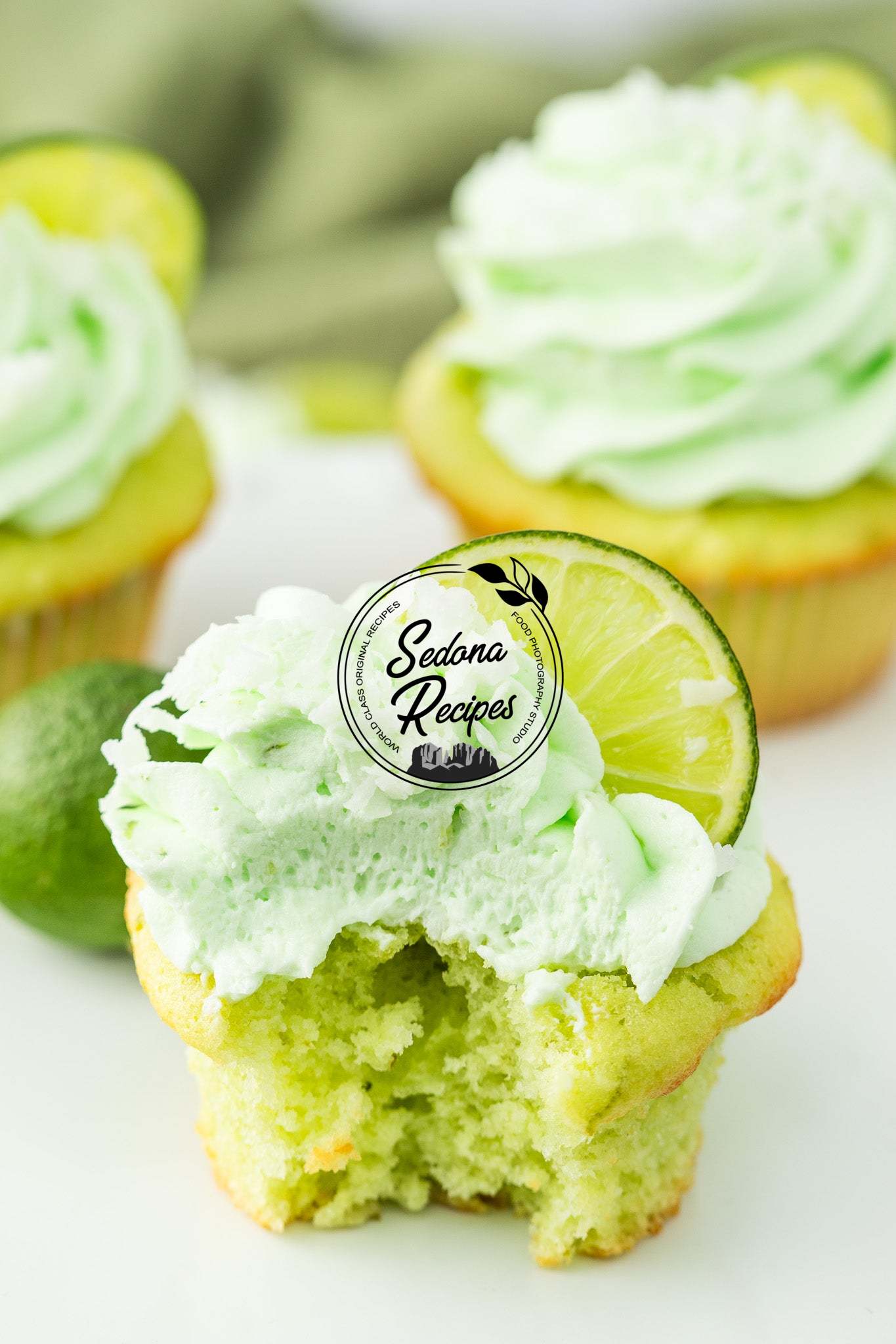 Key Lime Coconut Cupcakes