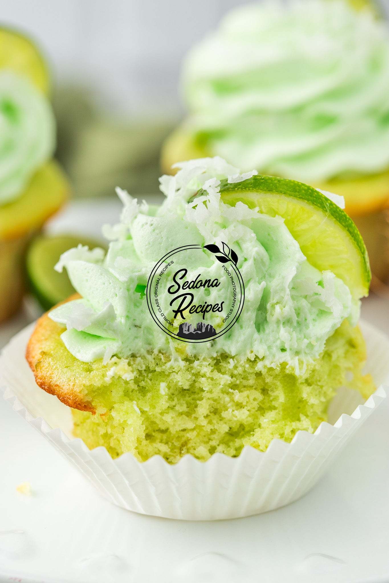 Key Lime Coconut Cupcakes