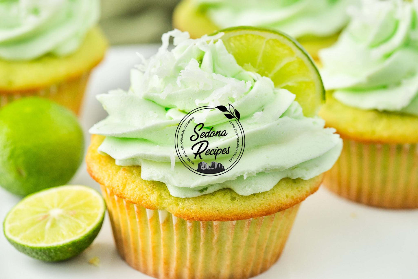 Key Lime Coconut Cupcakes