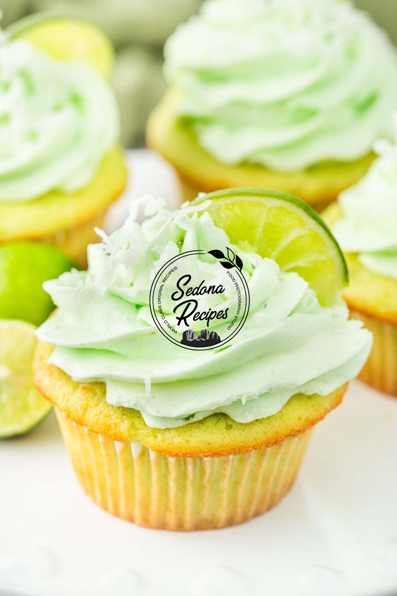 Key Lime Coconut Cupcakes