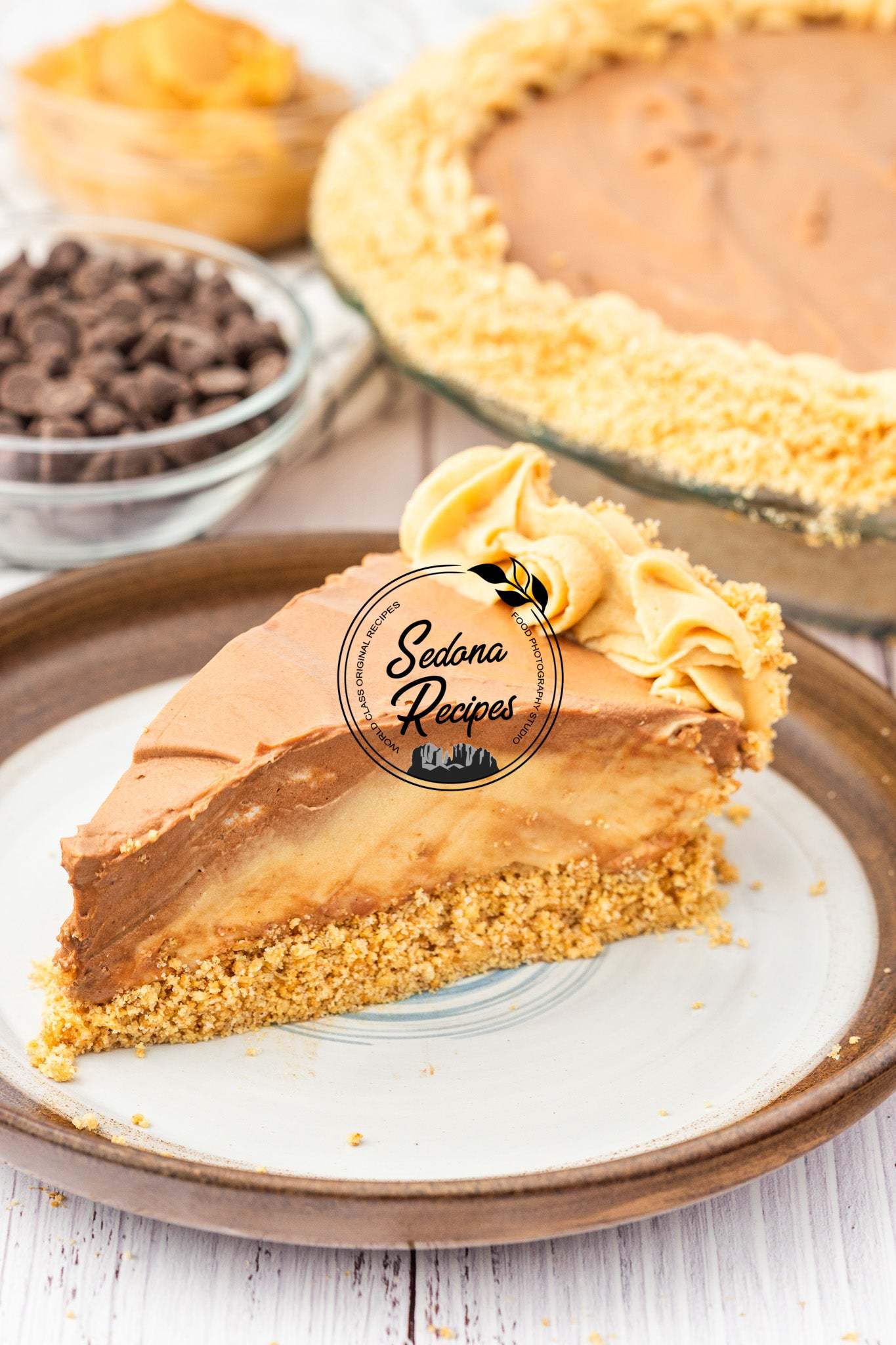 Peanut Butter Chocolate Pie (Costco)