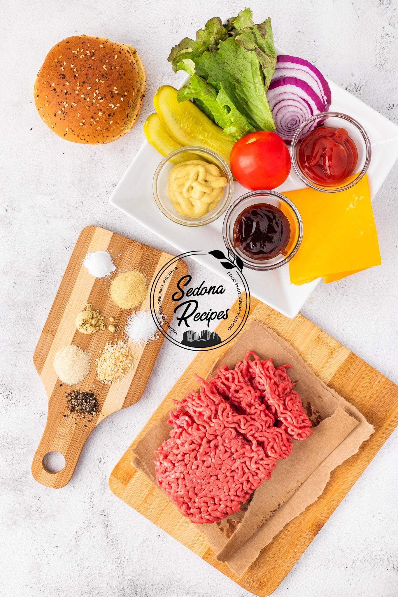 Air Fryer Hamburgers