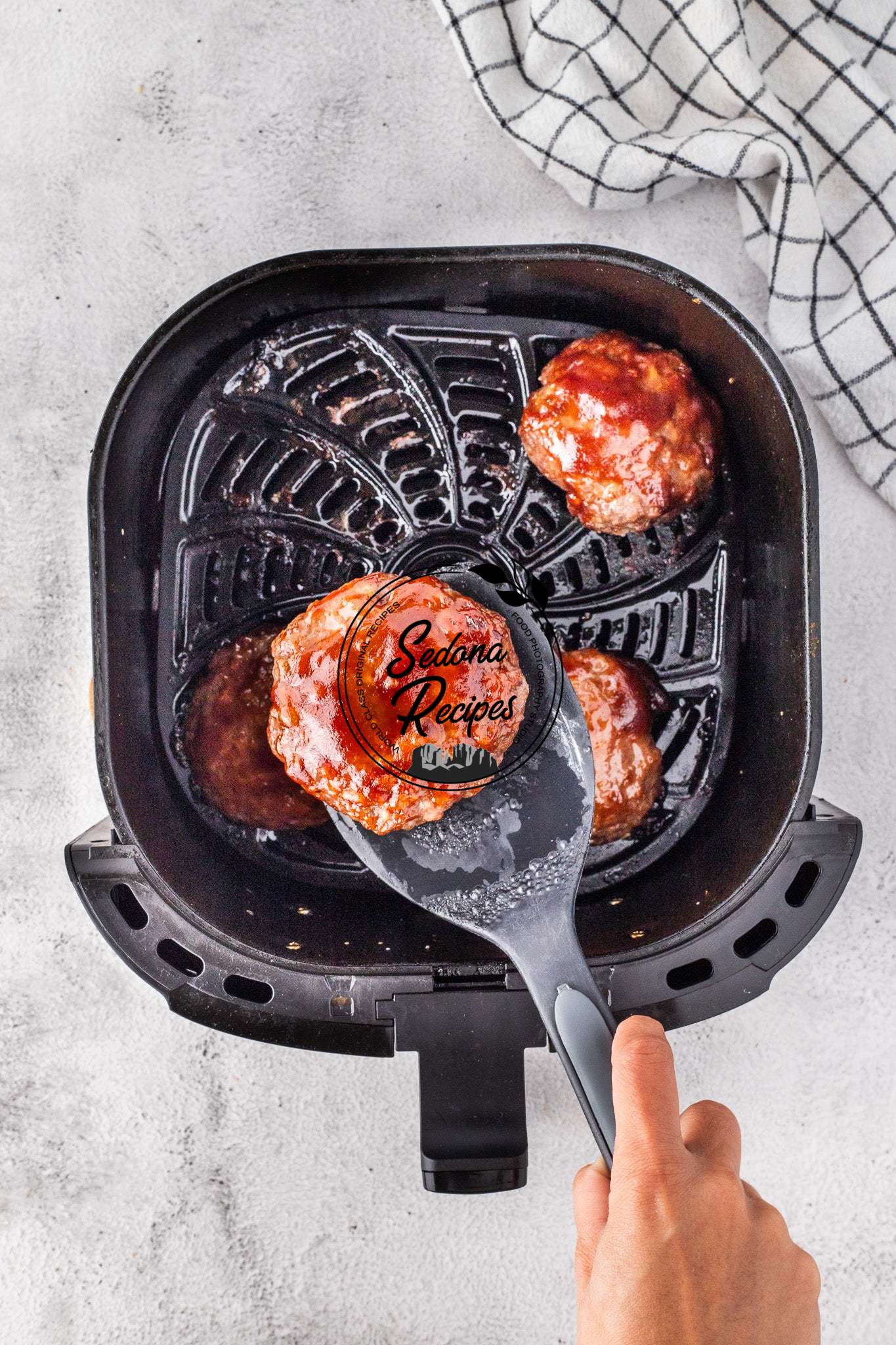 Air Fryer Hamburgers