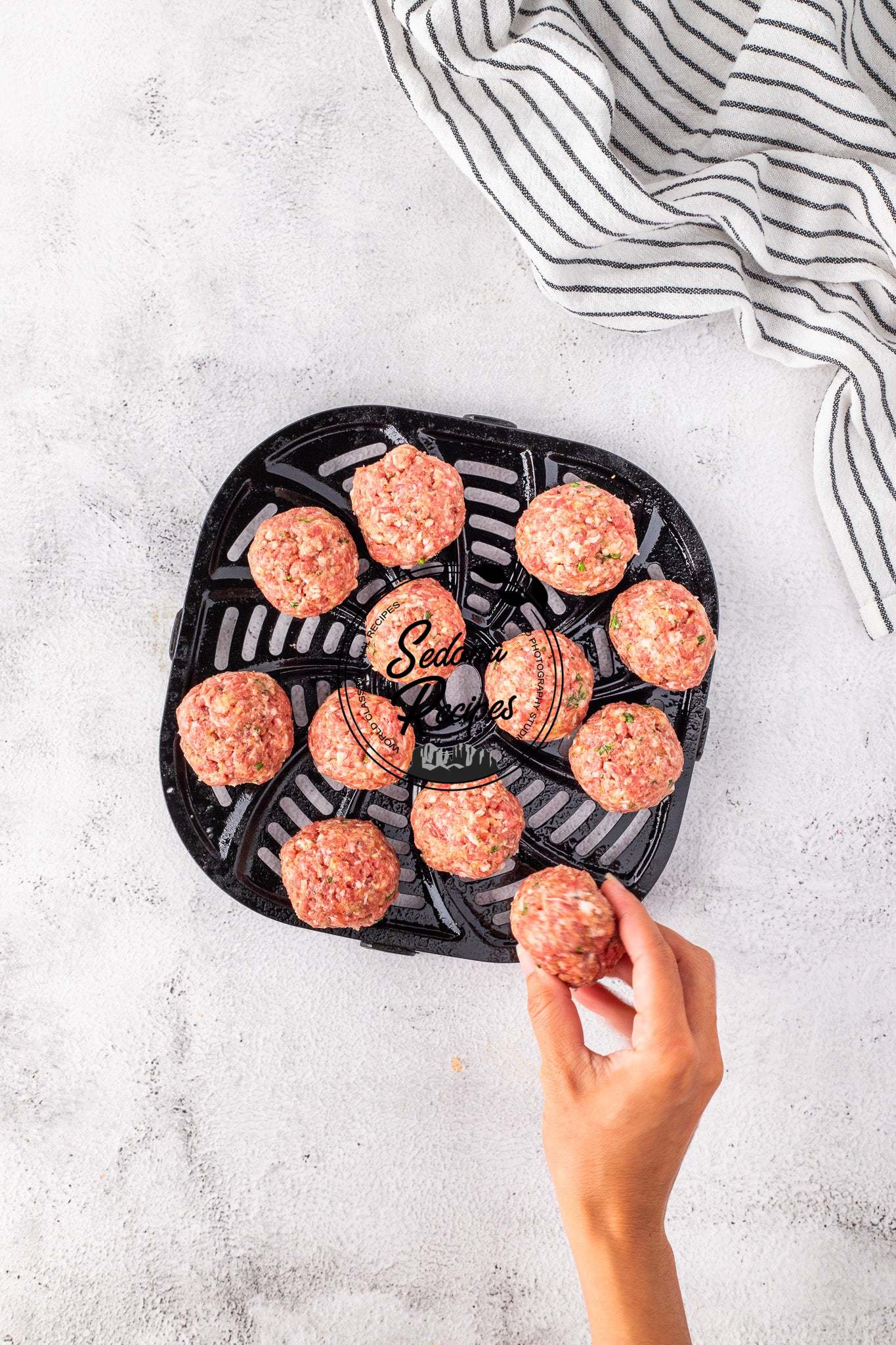 Air Fryer Maple Meatballs