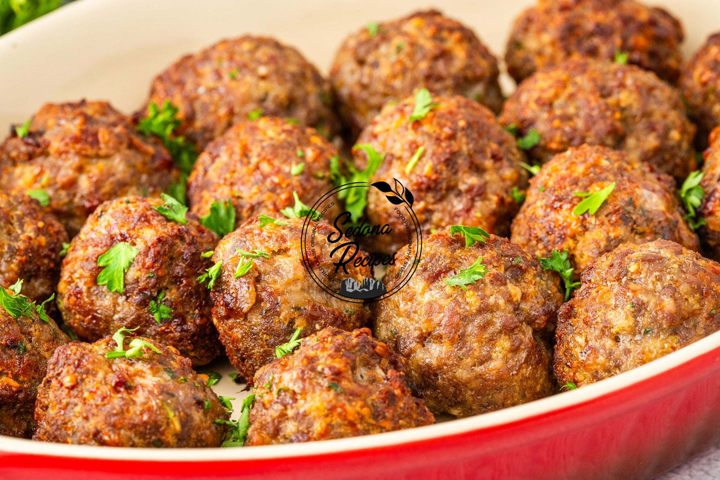 Air Fryer Maple Meatballs