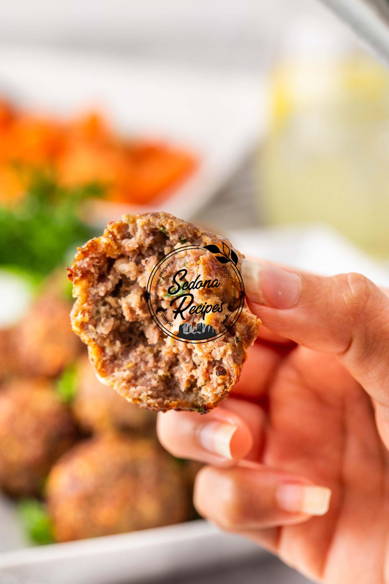 Air Fryer Maple Meatballs