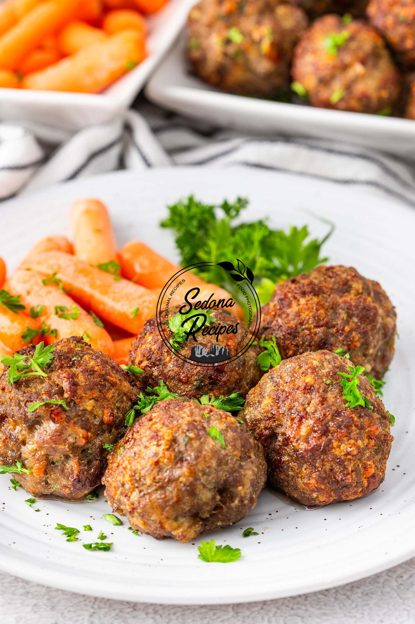 Air Fryer Maple Meatballs