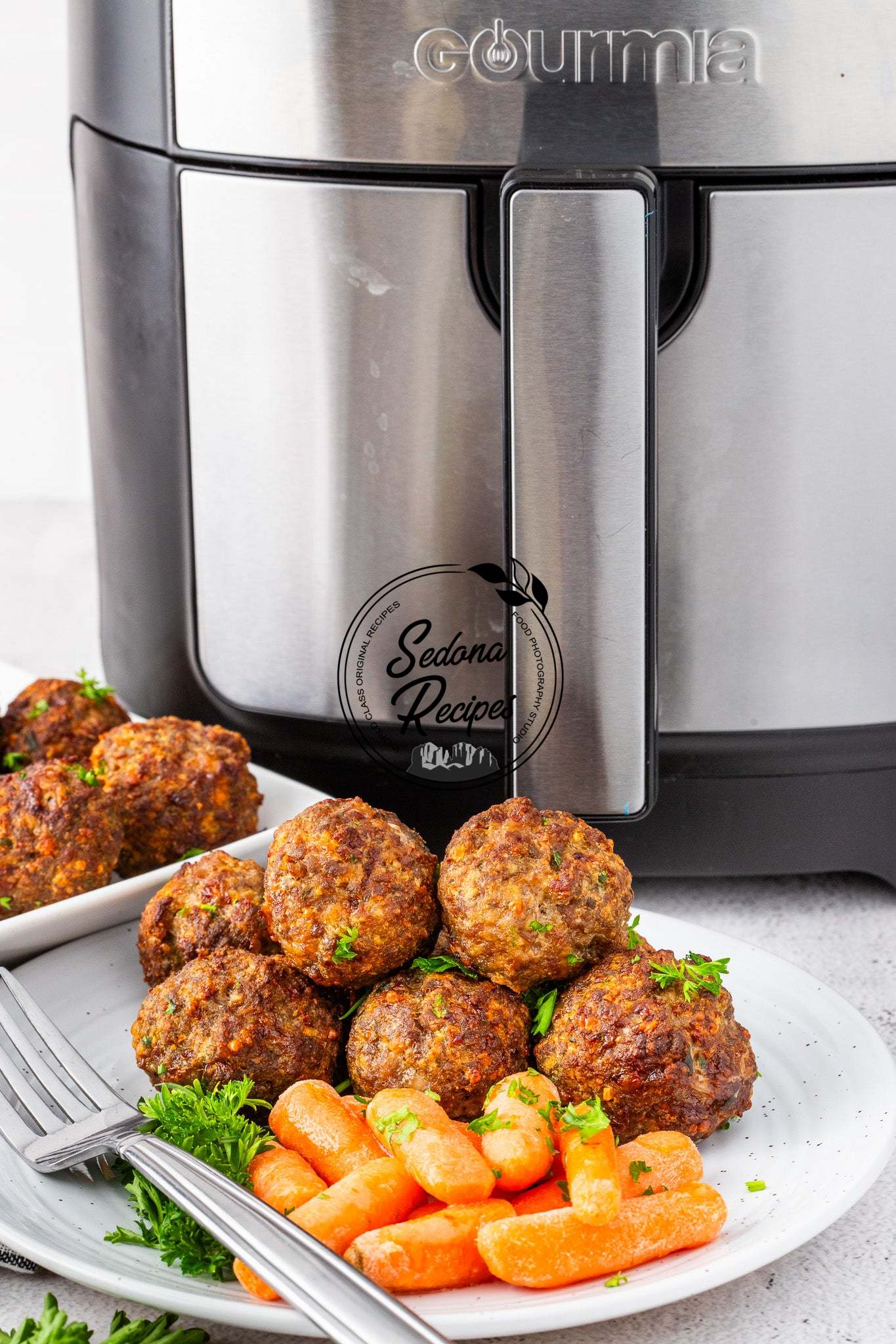 Air Fryer Maple Meatballs