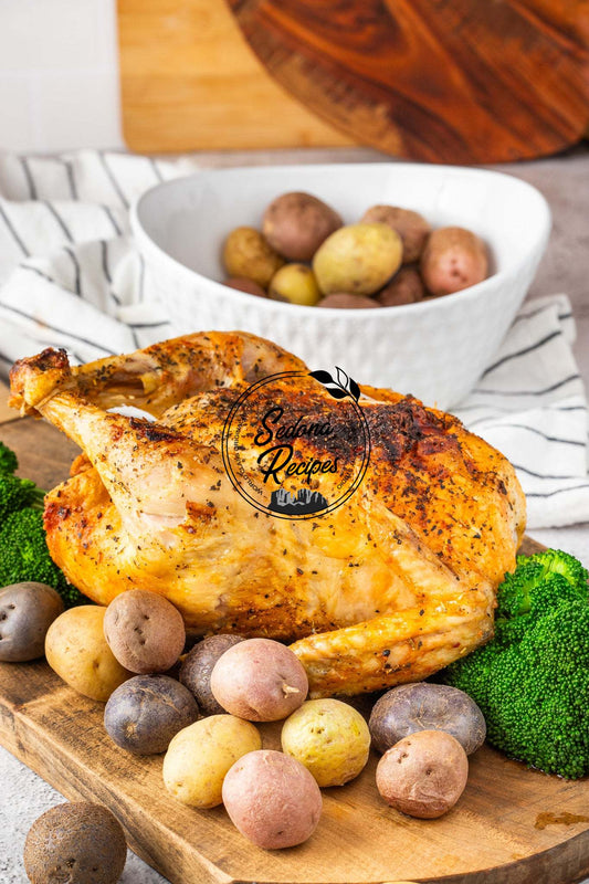 Air Fryer Whole Roasted Chicken