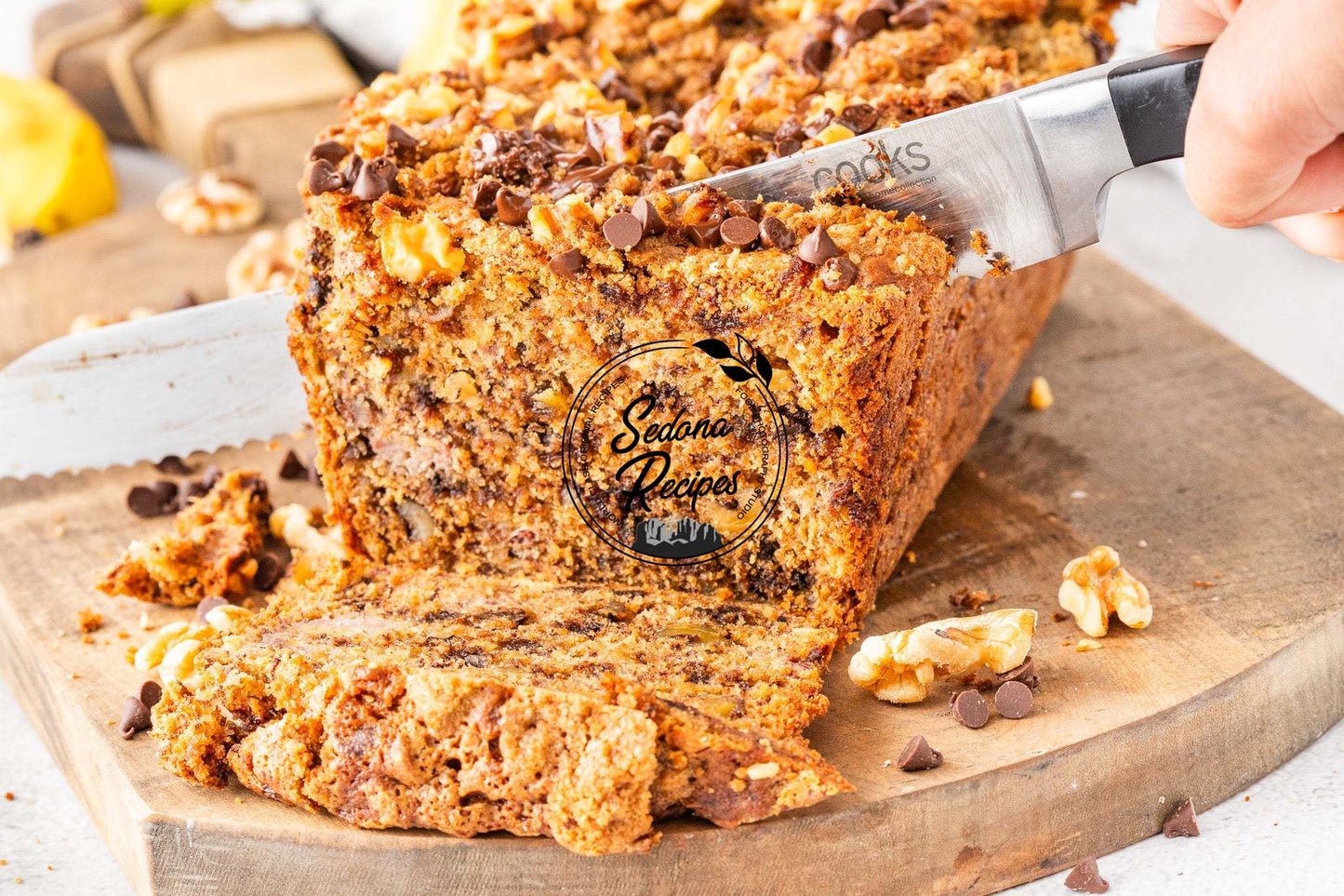 Banana Bread with Streusel Topping