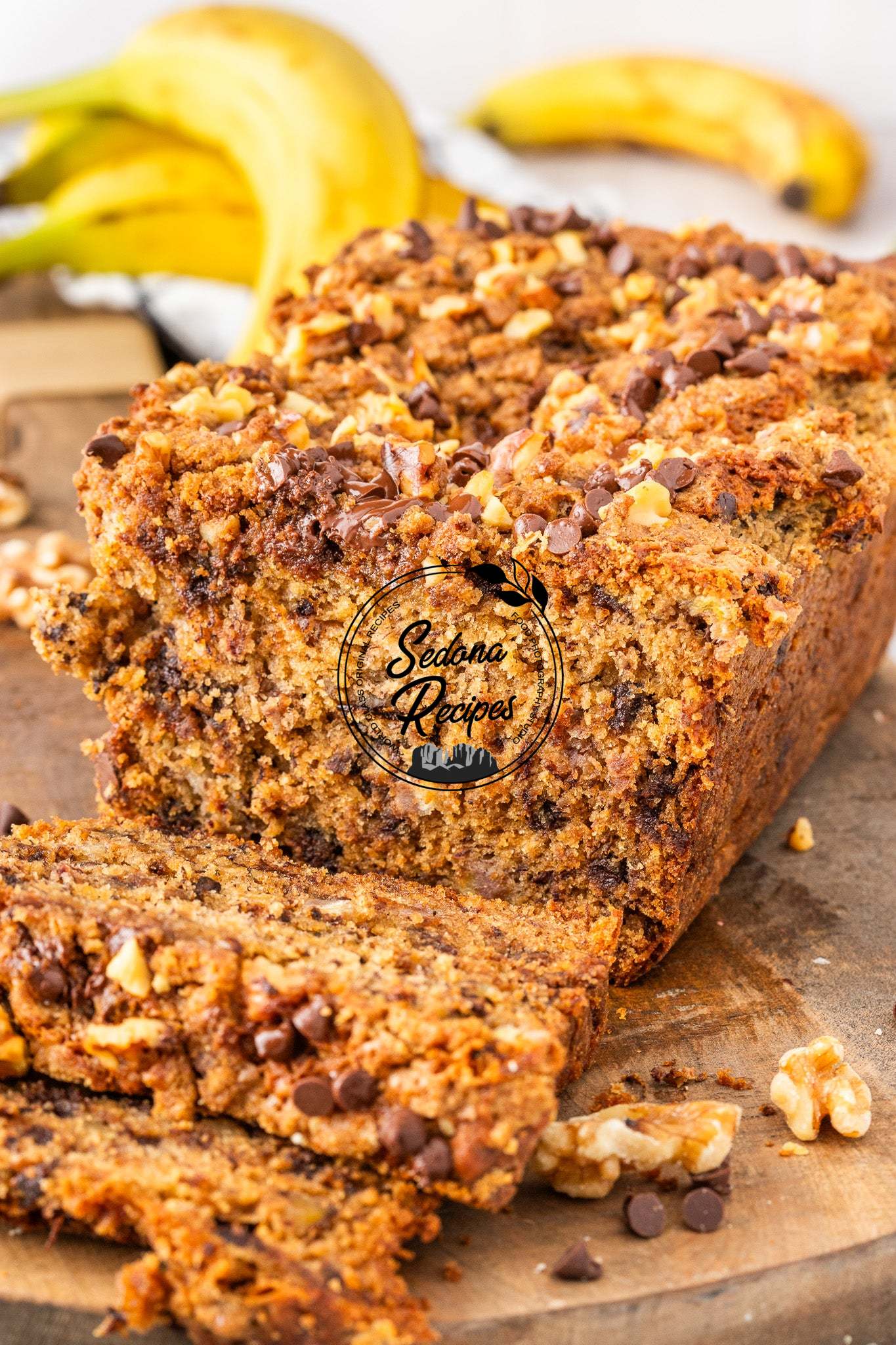 Banana Bread with Streusel Topping