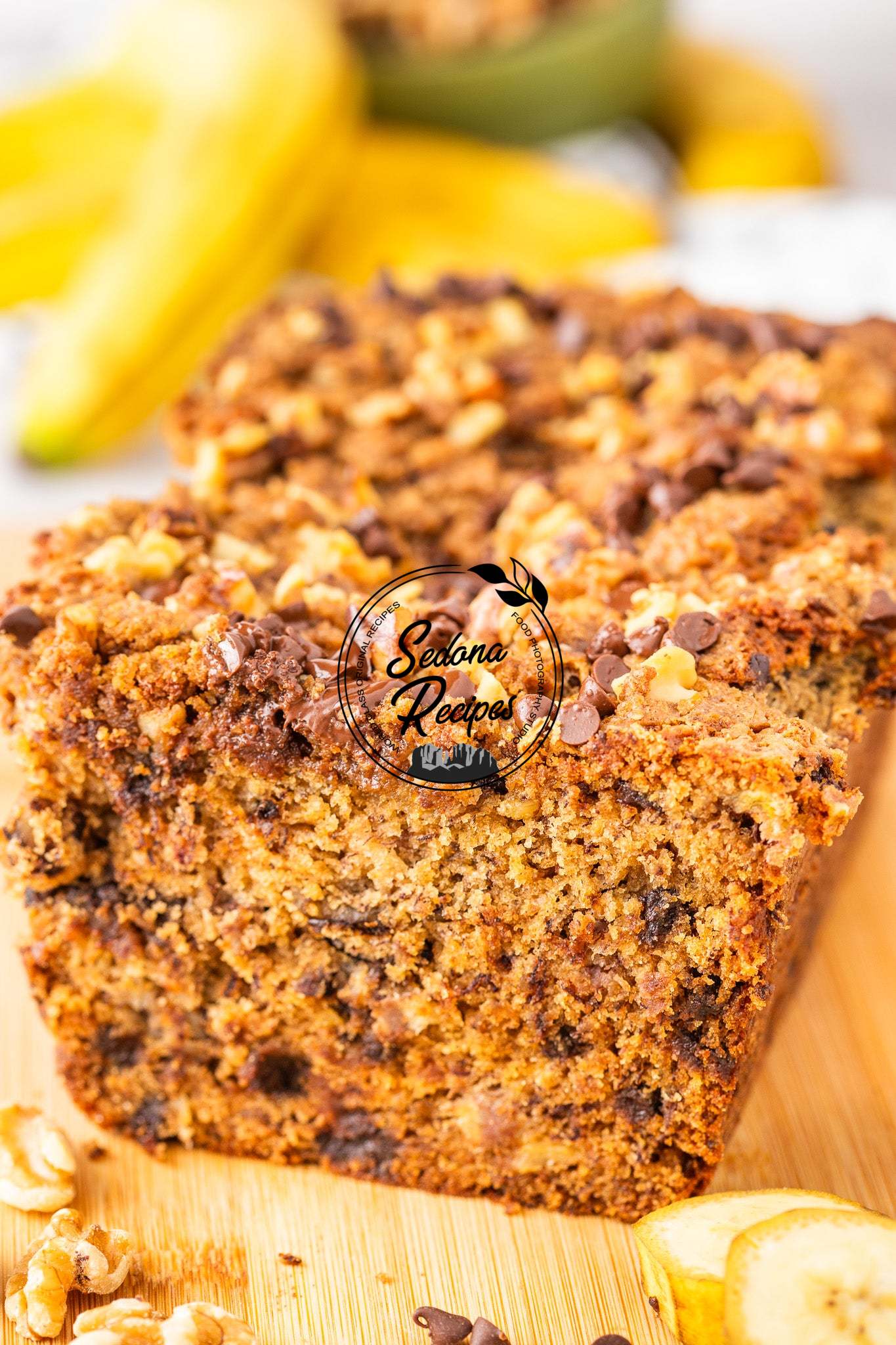 Banana Bread with Streusel Topping