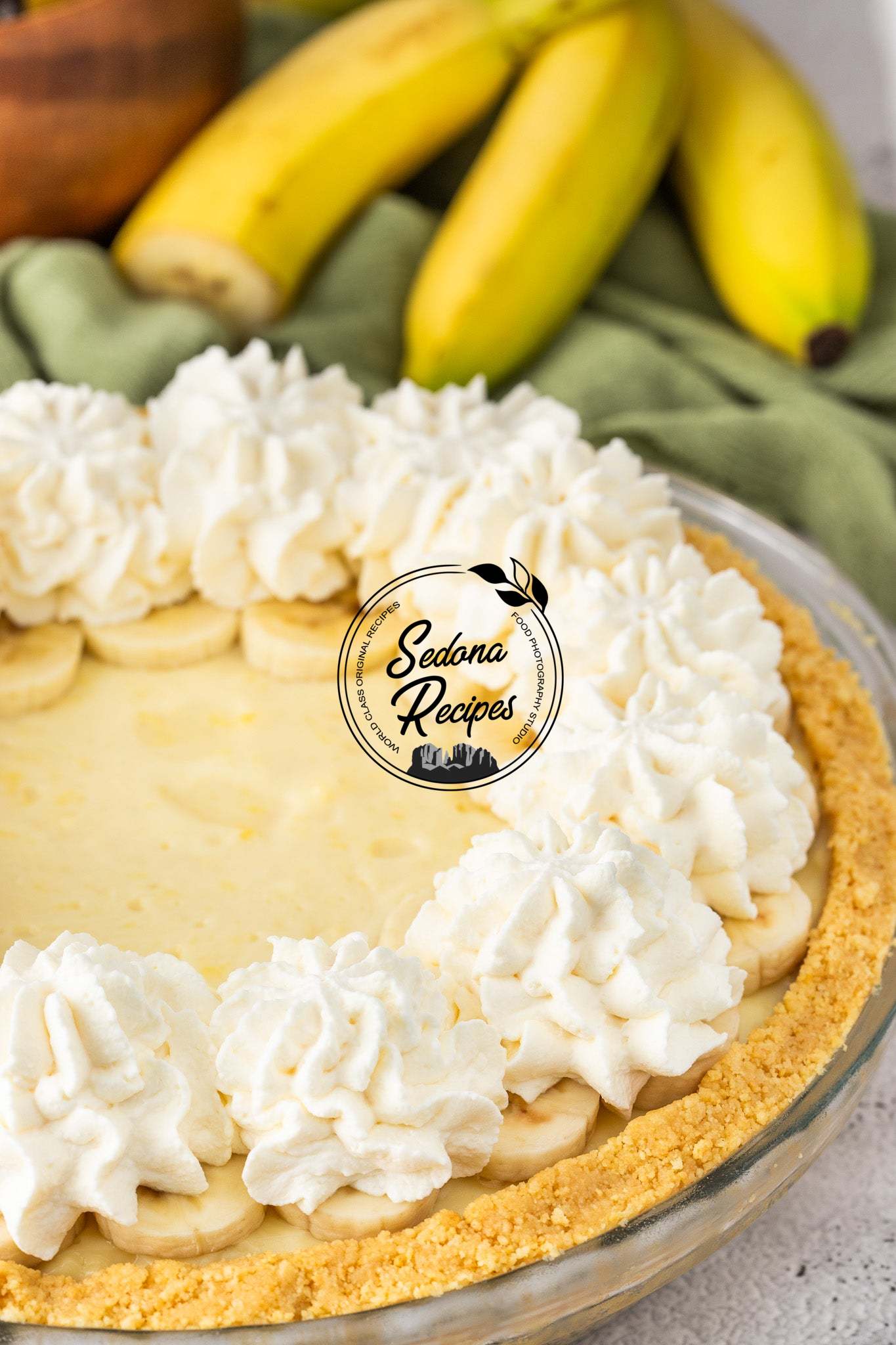 Banana Cream Pie (No Bake)