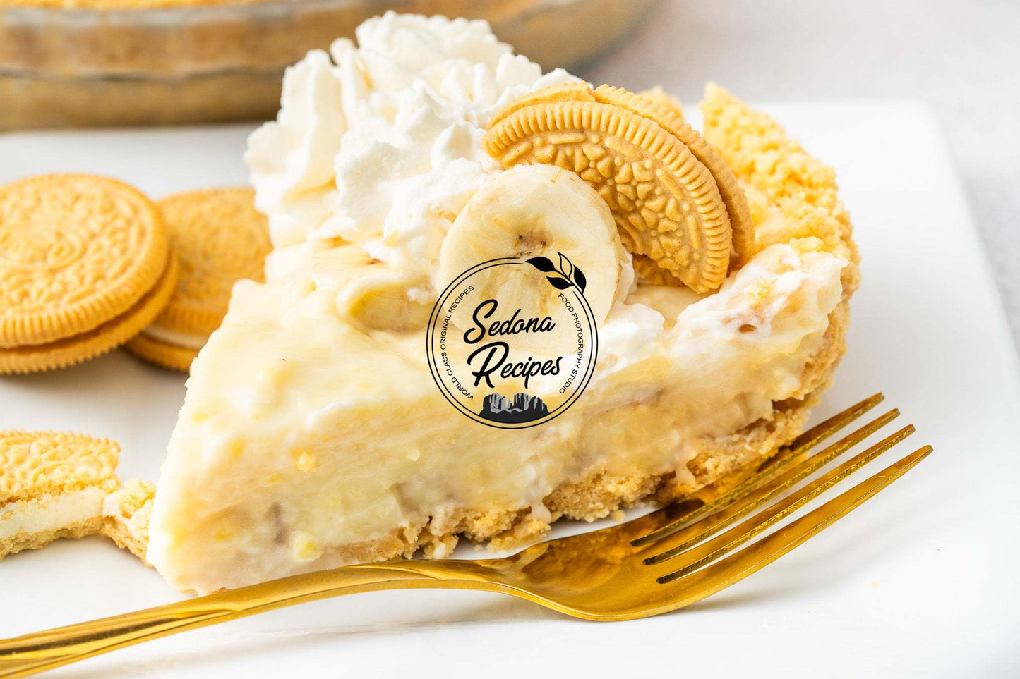 Banana Cream Pie (No Bake)