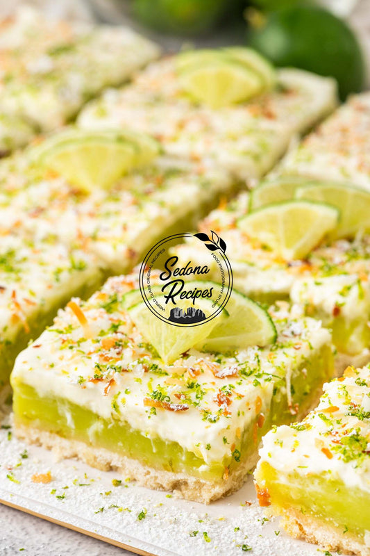 Coconut Key Lime Bars