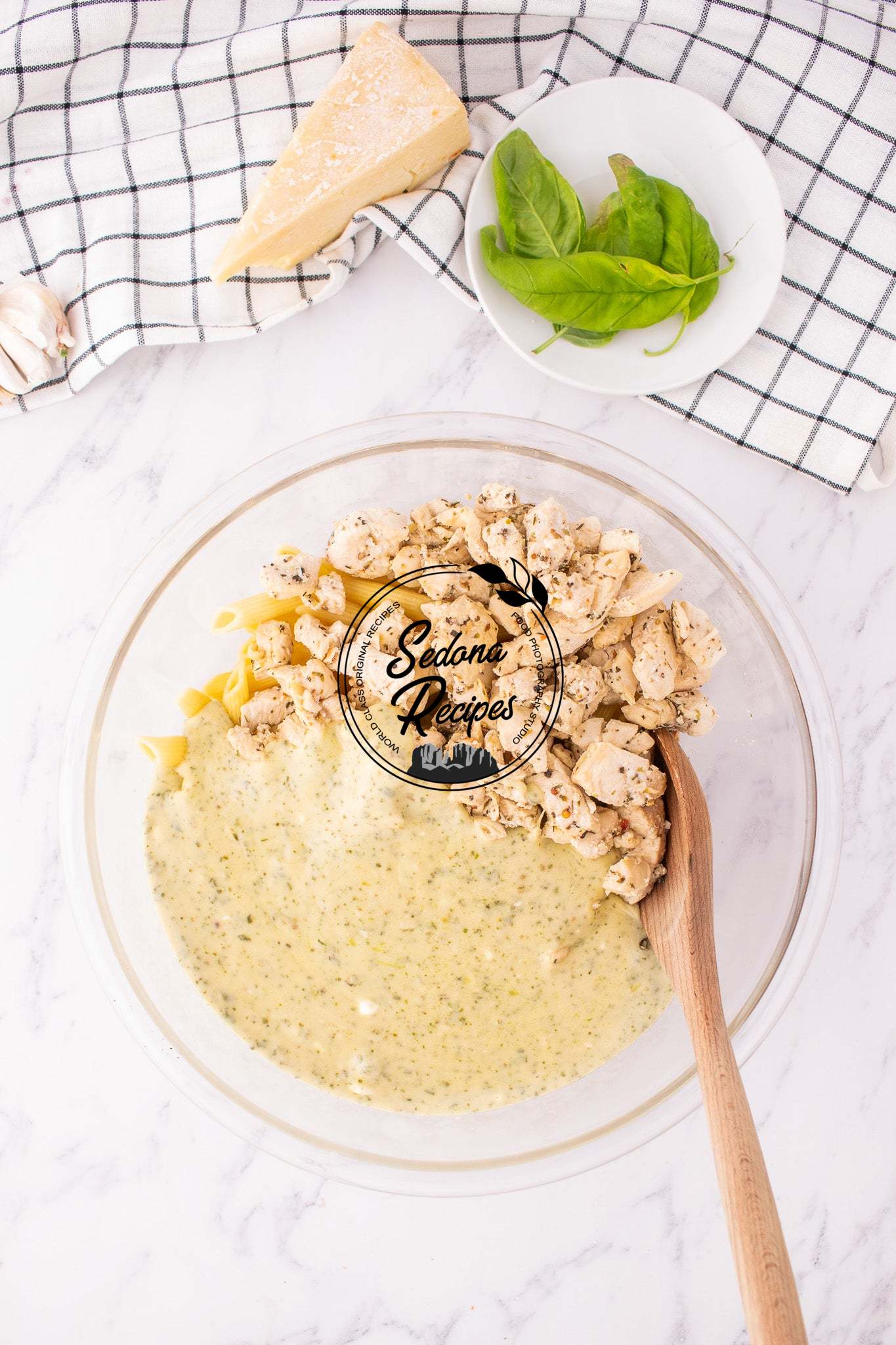 Creamy Chicken Pesto Pasta - Semi-Exclusive Set 2