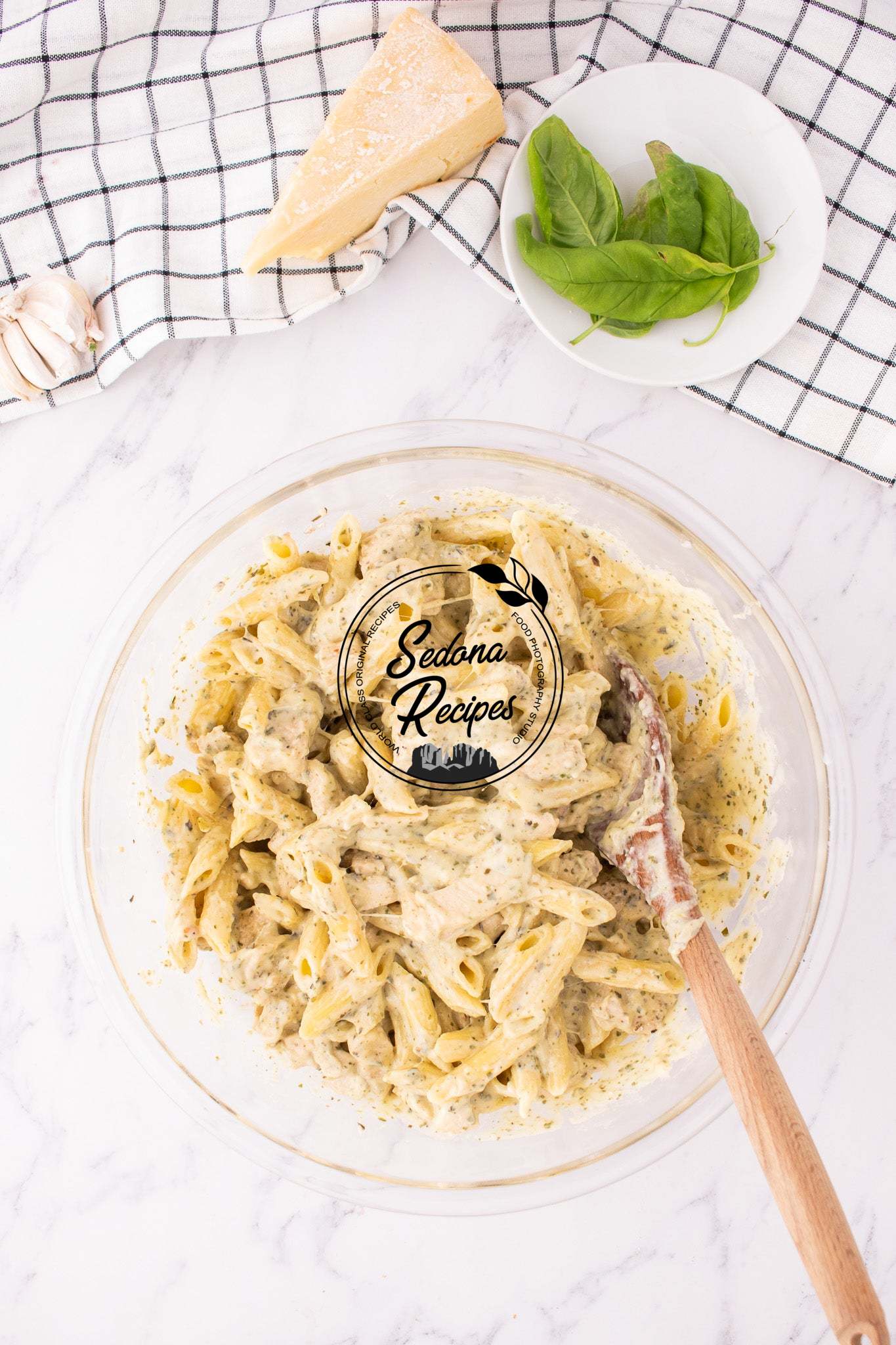 Creamy Chicken Pesto Pasta - Semi-Exclusive Set 2