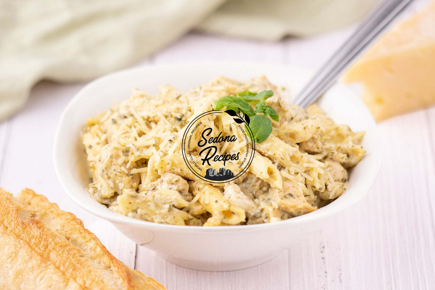 Creamy Chicken Pesto Pasta - Semi-Exclusive Set 2