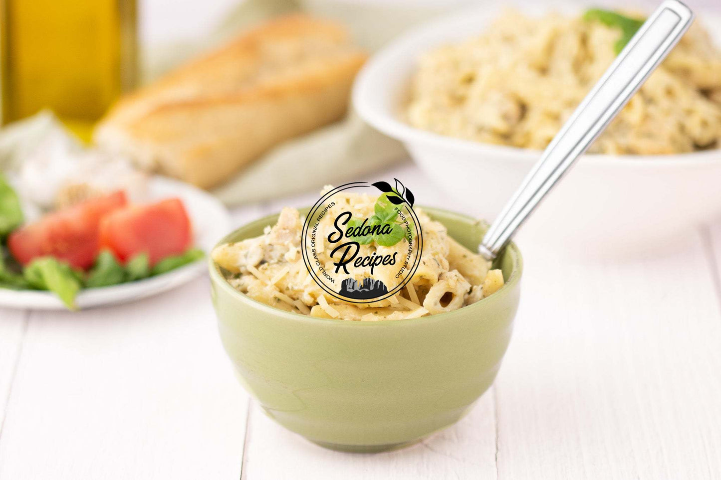 Creamy Chicken Pesto Pasta - Semi-Exclusive Set 2