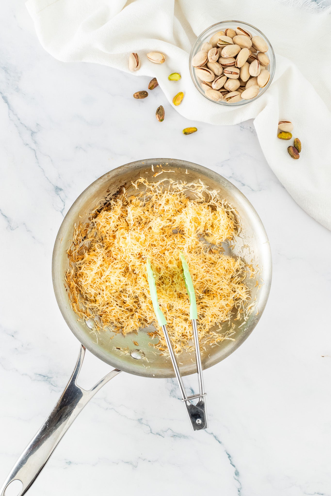 Dubai Chocolate Bar with Homemade Pistachio Cream