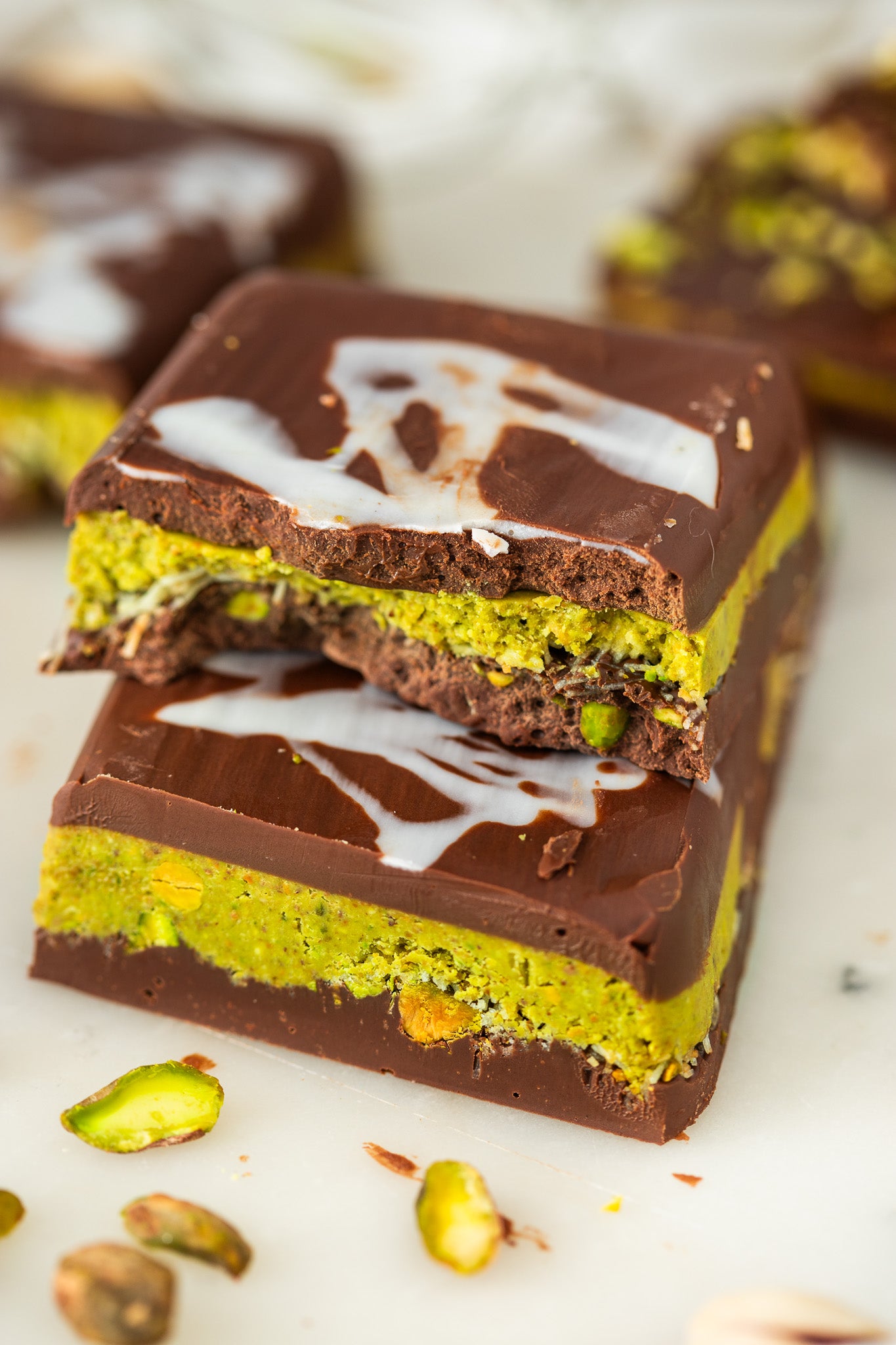 Dubai Chocolate Bar with Homemade Pistachio Cream