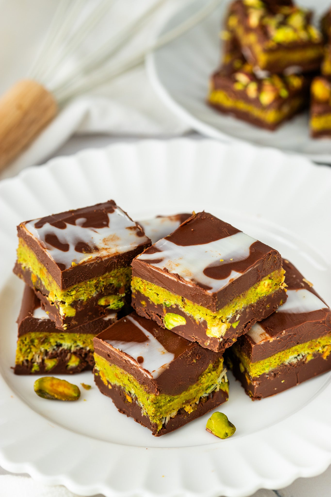 Dubai Chocolate Bar with Homemade Pistachio Cream