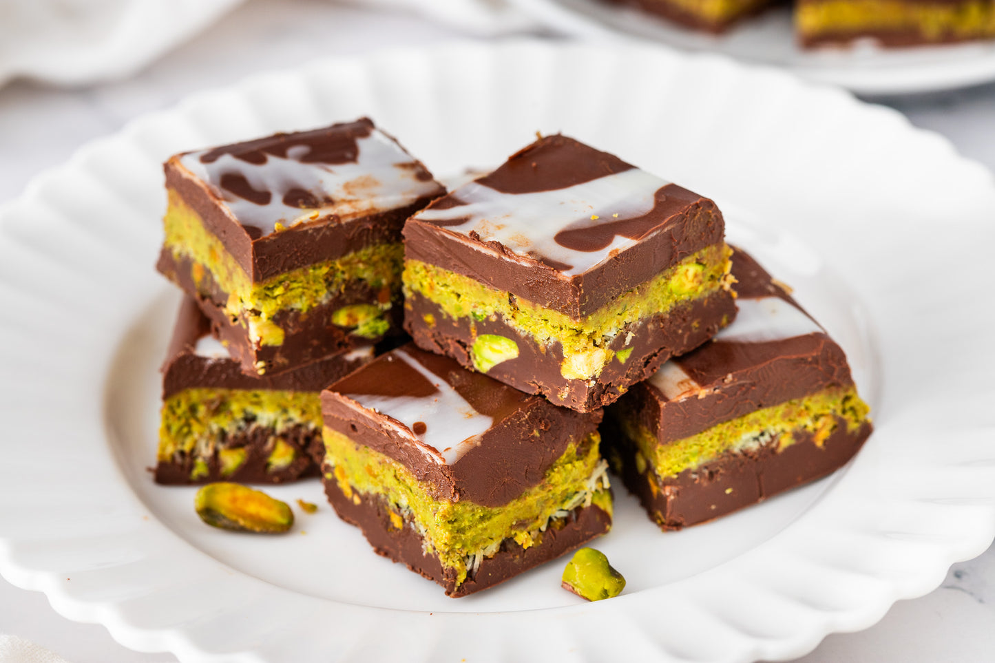 Dubai Chocolate Bar with Homemade Pistachio Cream