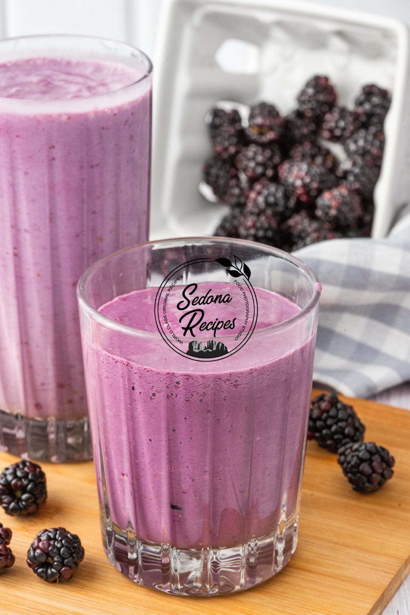 Fresh Blackberry Shake