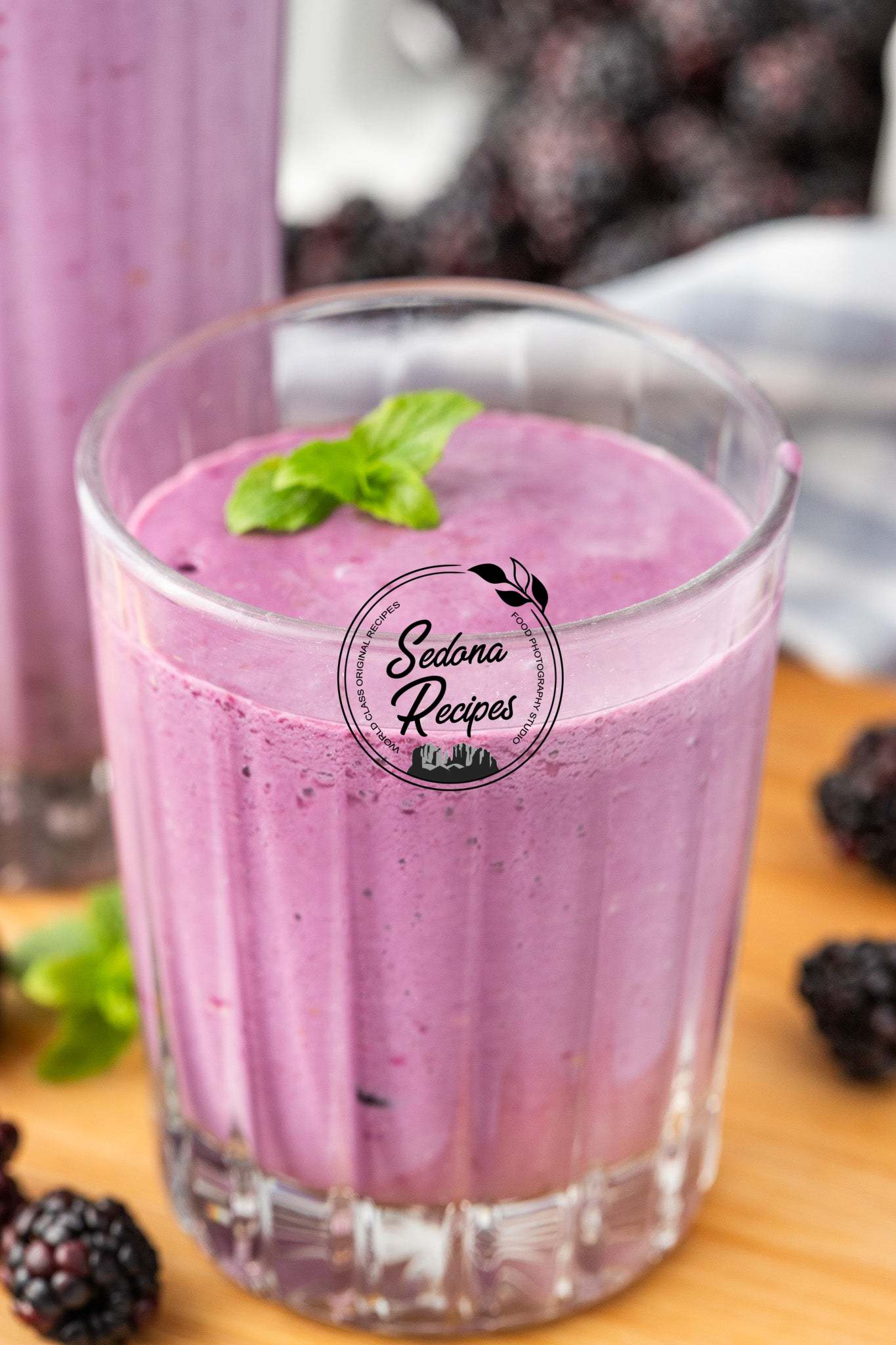 Fresh Blackberry Shake