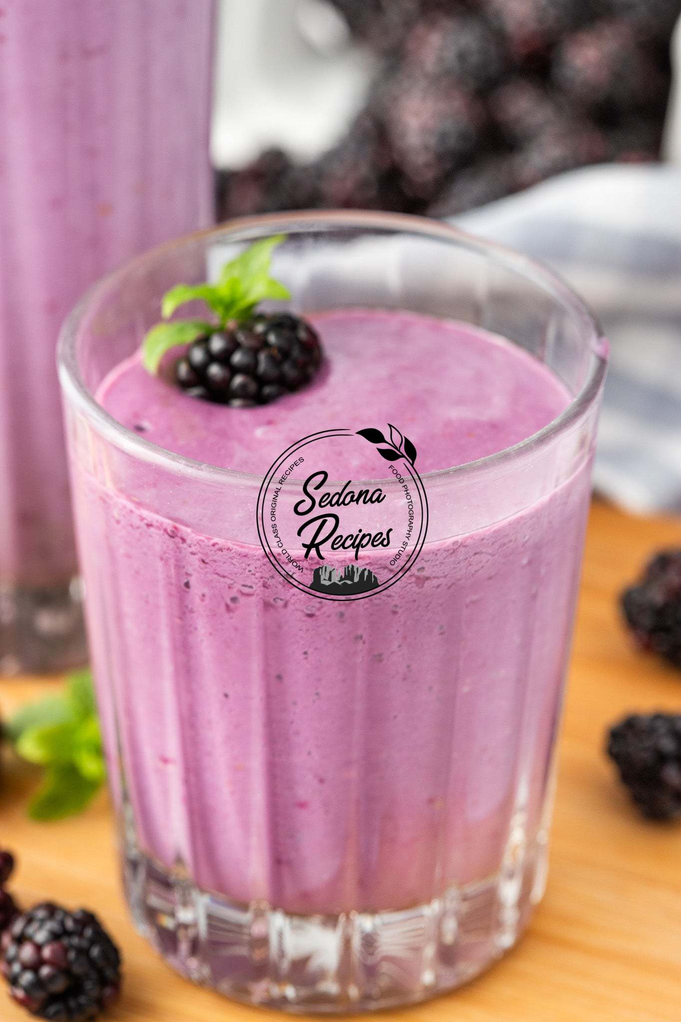 Fresh Blackberry Shake