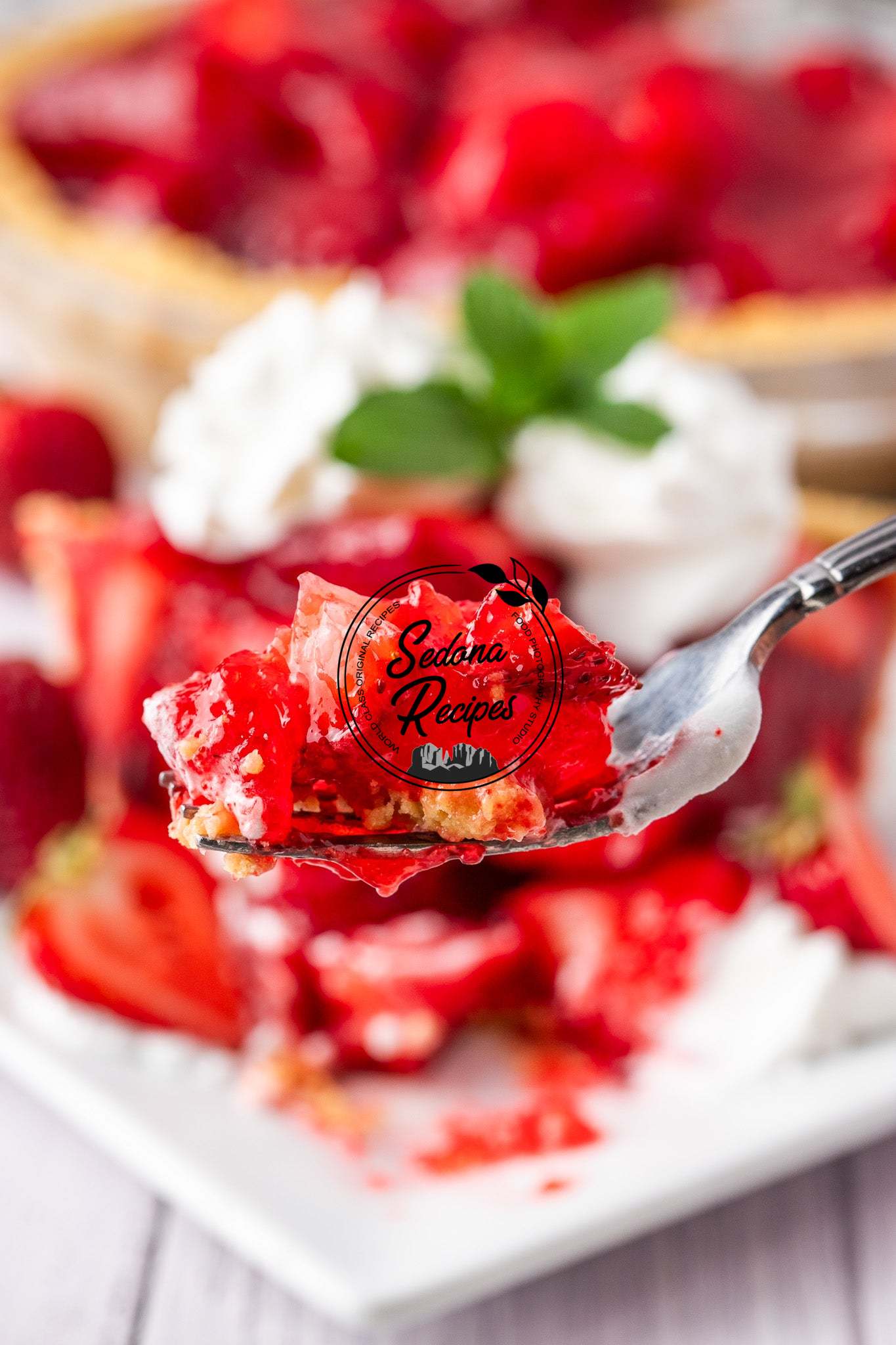 Fresh Strawberry Pie (No Bake)