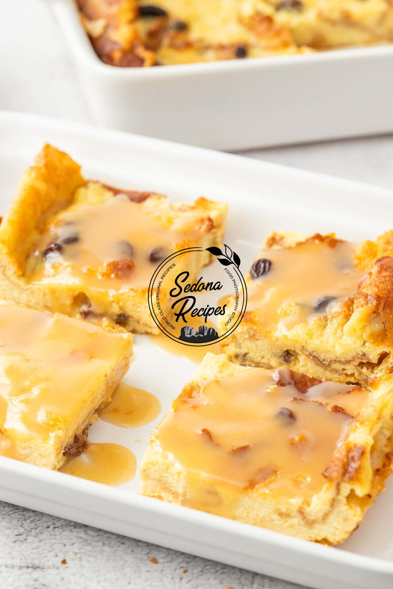 Bread Pudding with Butter Rum Sauce