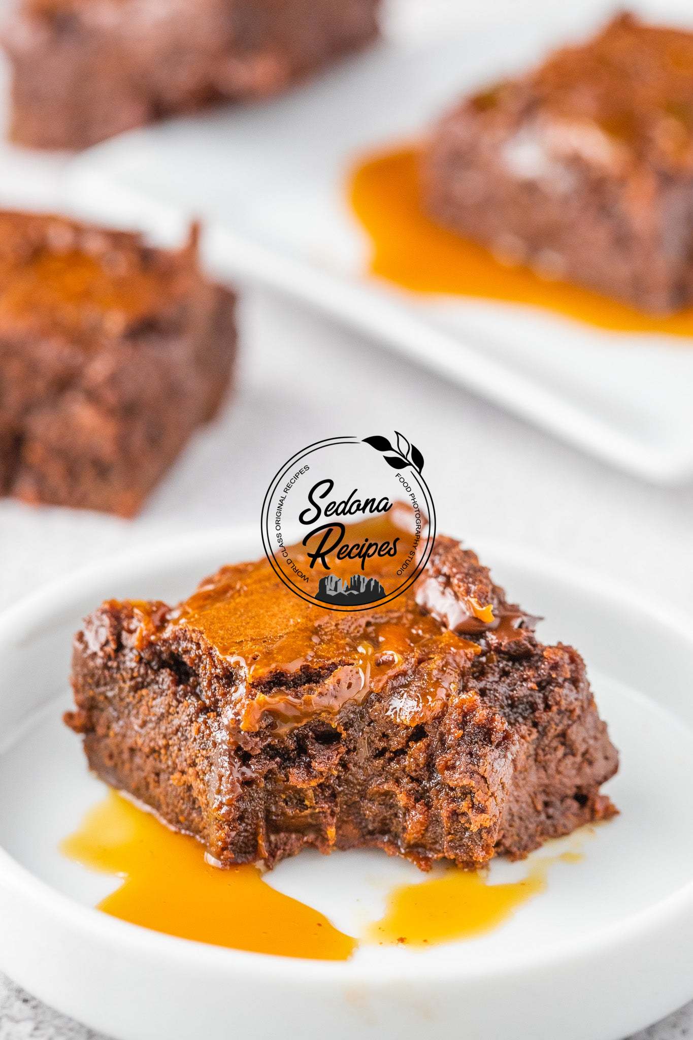 Chewy Caramel Brownies