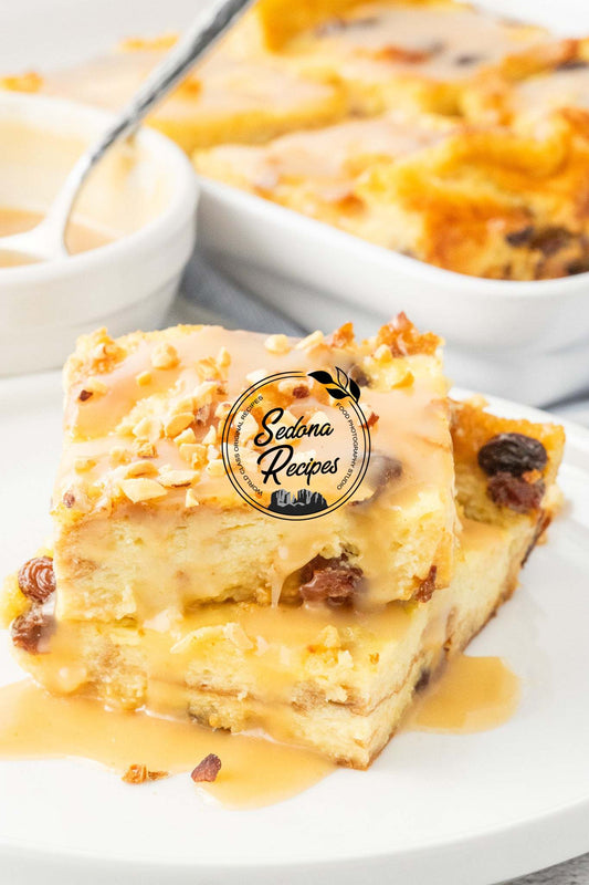 Bread Pudding with Butter Rum Sauce