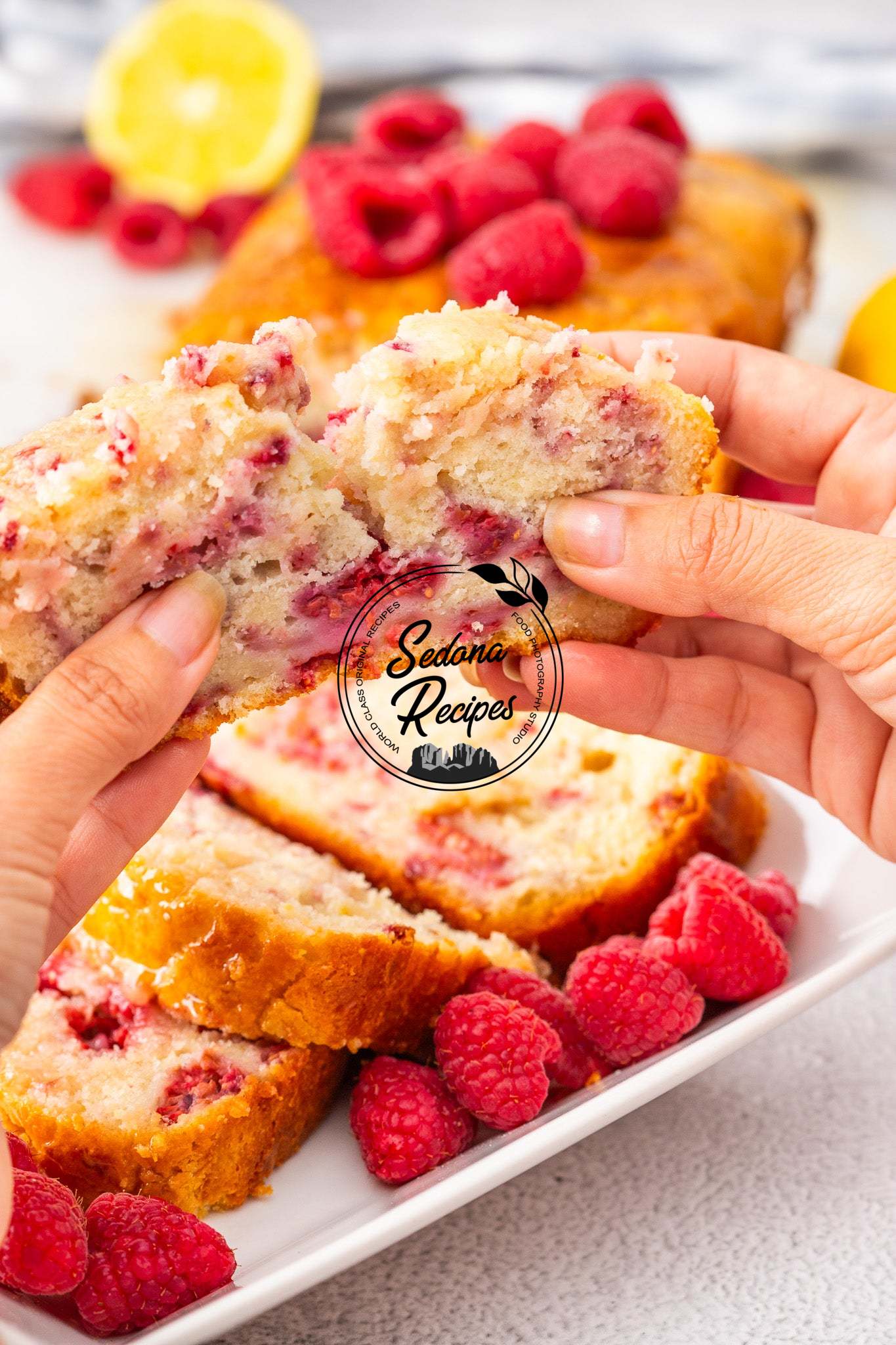 Lemon Raspberry Loaf