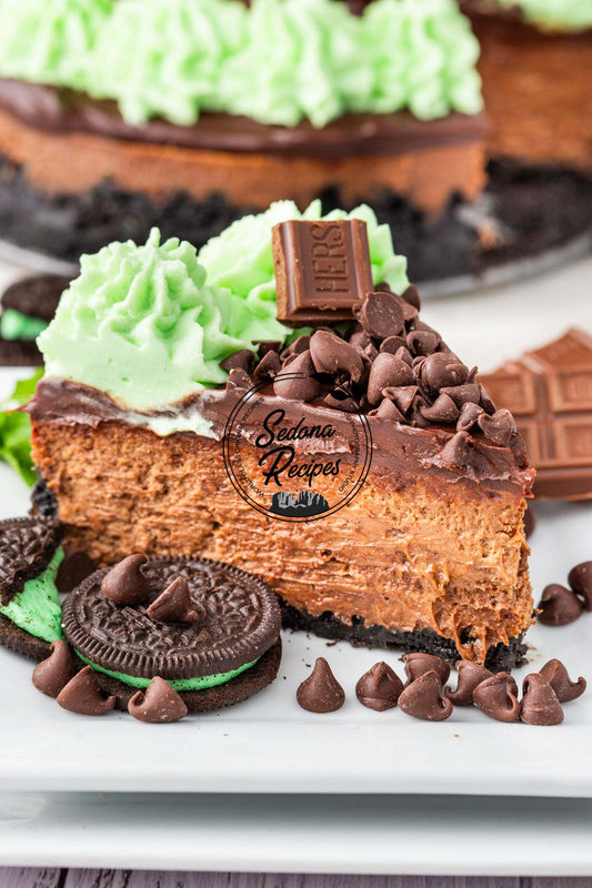 Chocolate Mint Cheesecake