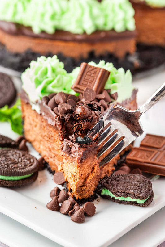 Chocolate Mint Cheesecake